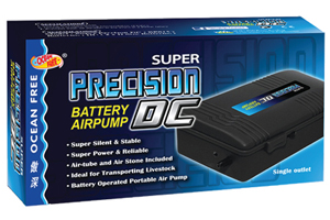 Sục khí chạy pin Super Precision DC Battery Air Pump